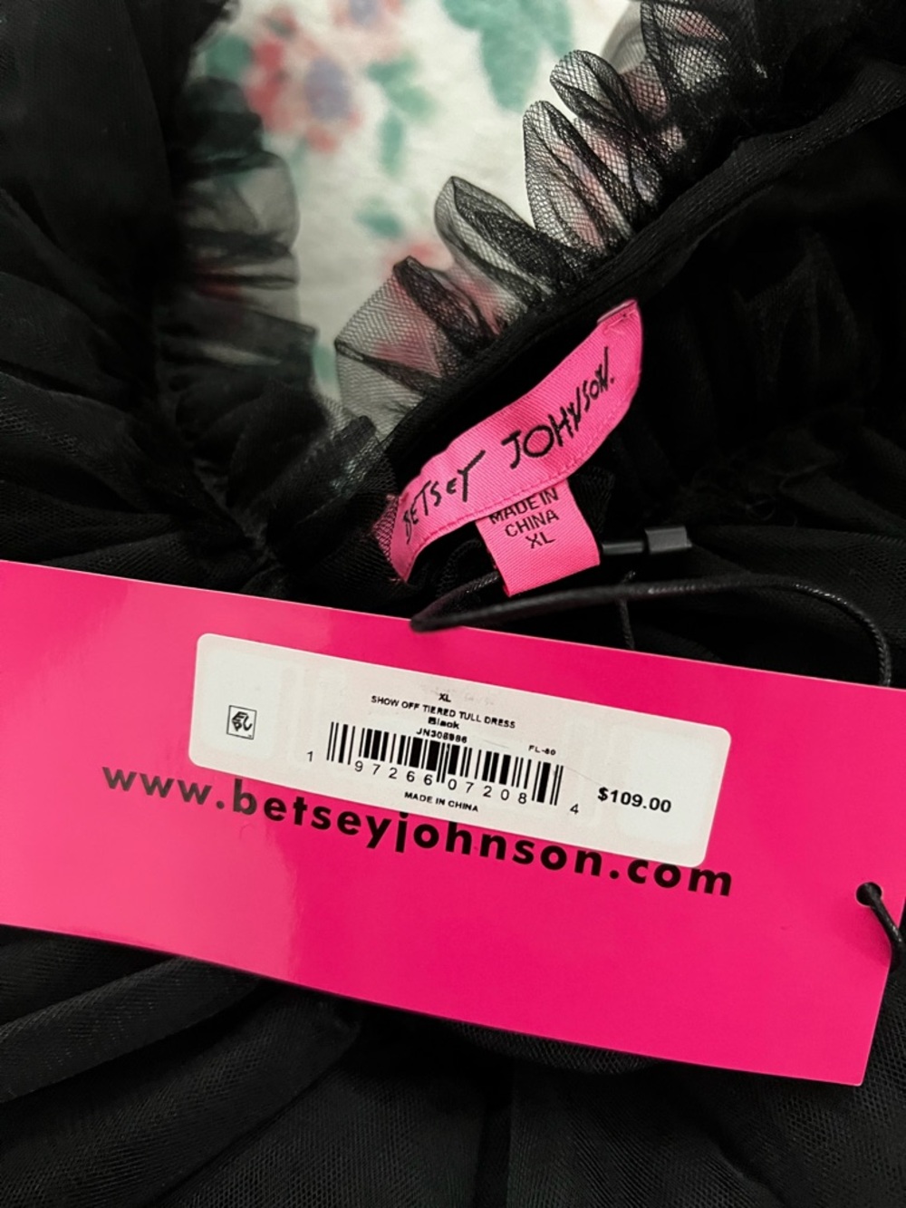 Betsey Johnson Tulle Dress - Picture 3 of 5